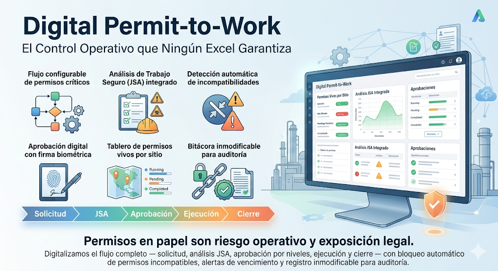 Digital Permit-to-Work: El Control Operativo que Ningun Excel Garantiza